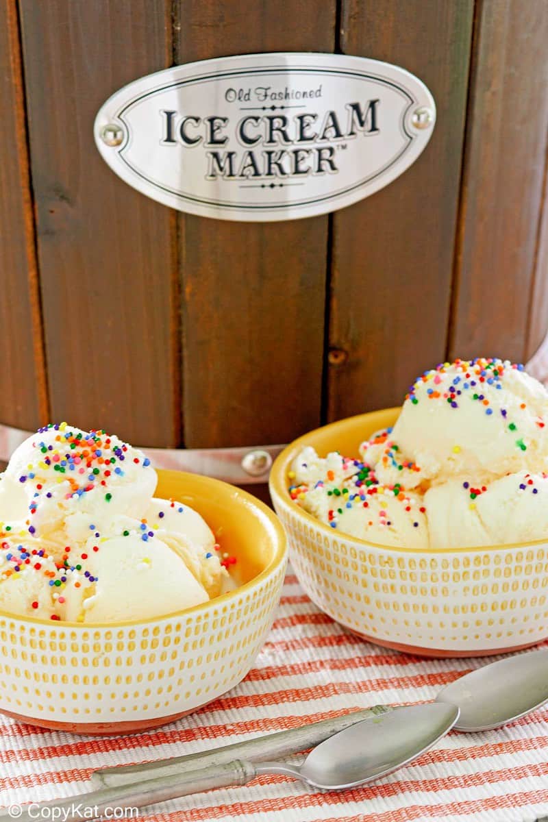 Homemade Vanilla Ice Cream with a Machine - CopyKat Recipes